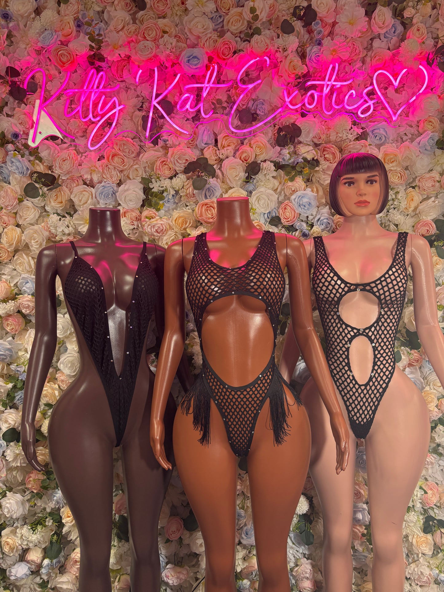 Bartender Bodysuit One Piece Fishnet  Black  -  Rave Outfit - Sexy Festival Outfit, Clubwear, Performance Costume, EDM Party Rave outfit