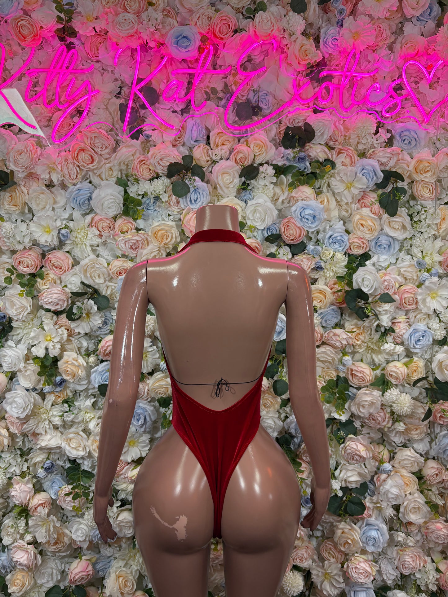 Bottlegirl Bodysuit Red Festival Outfit - Exotic Dancewear