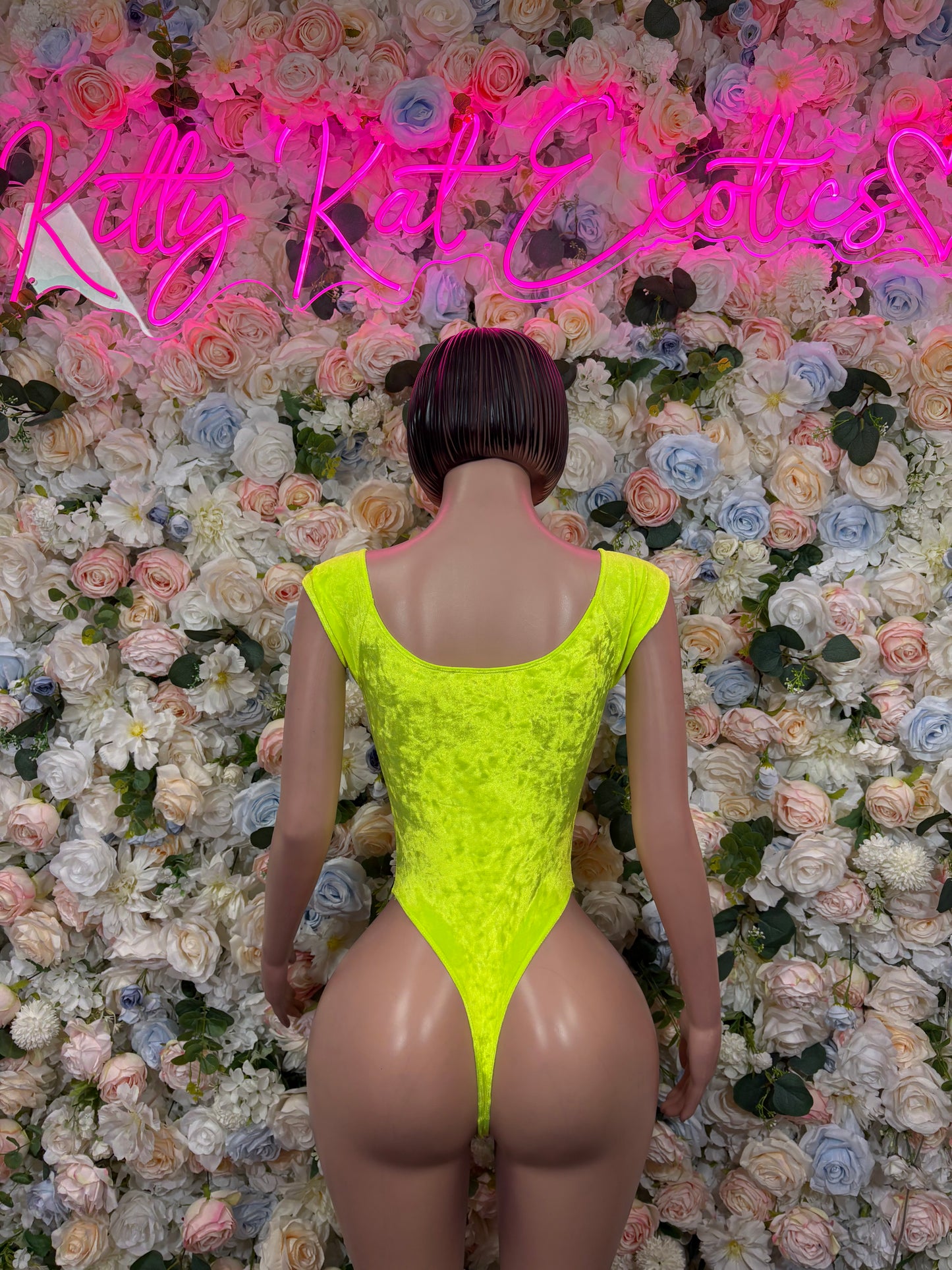 Rave Outfit Neon Green Bodysuit - Exotic Dancewear for Performers, Raves, & Festival Clothing