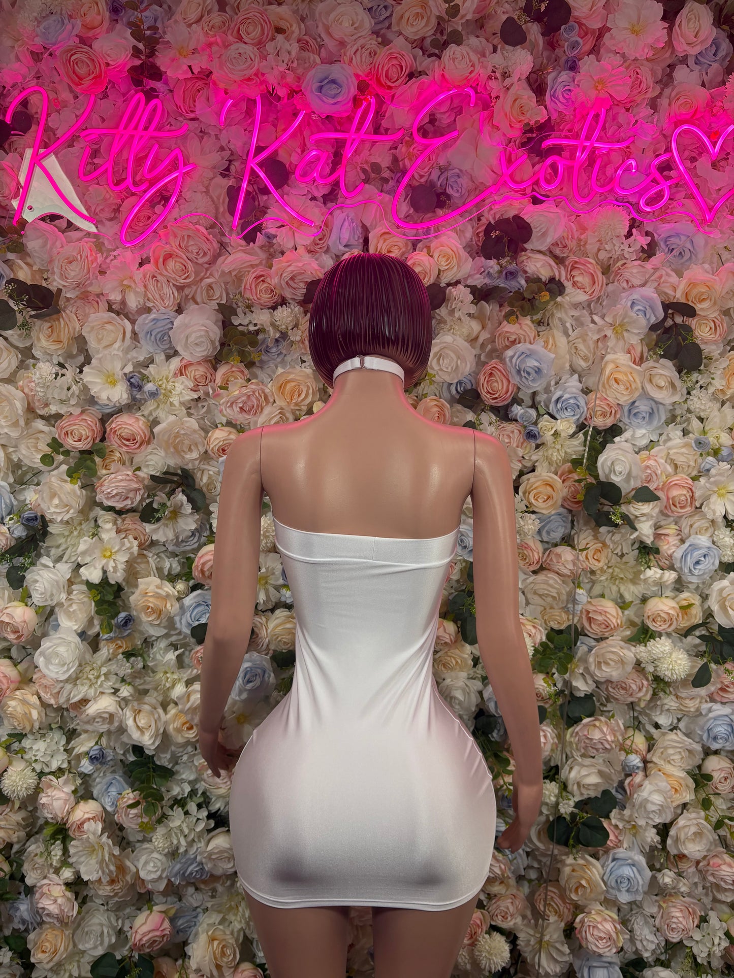 Exotic Dancewear Outfit White Dress Clubwear Festival Outfit EDM Party Dress Sexy White Bodycon Womens Dress