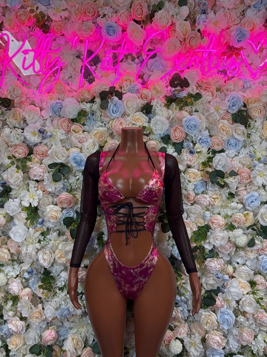 Bottlegirl Bodysuits - Exotic Dancewear Metallic One Piece  - Rave Outfit  Sexy for Performers, Events, or Special Occasions