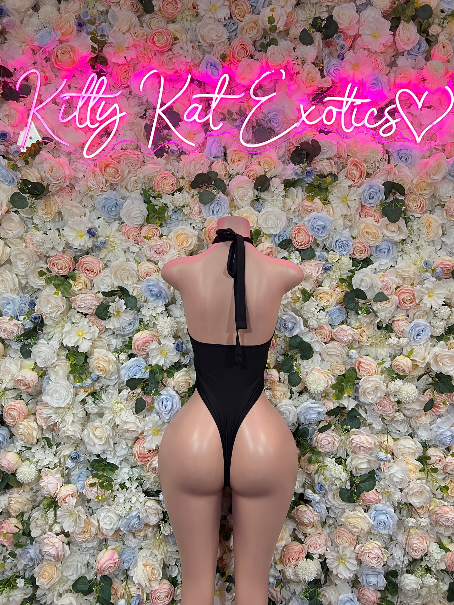 Black Bottlegirl Bodysuit - Women’s Exotic Dancewear, Bartender Costume & Rave Clubwear