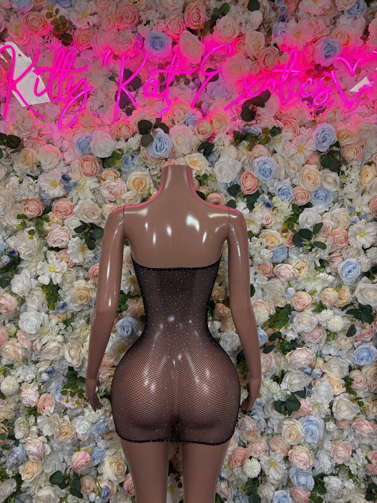 Exotic Dancewear Custom made Fishent Dress Exotic Dancewear Festival wear