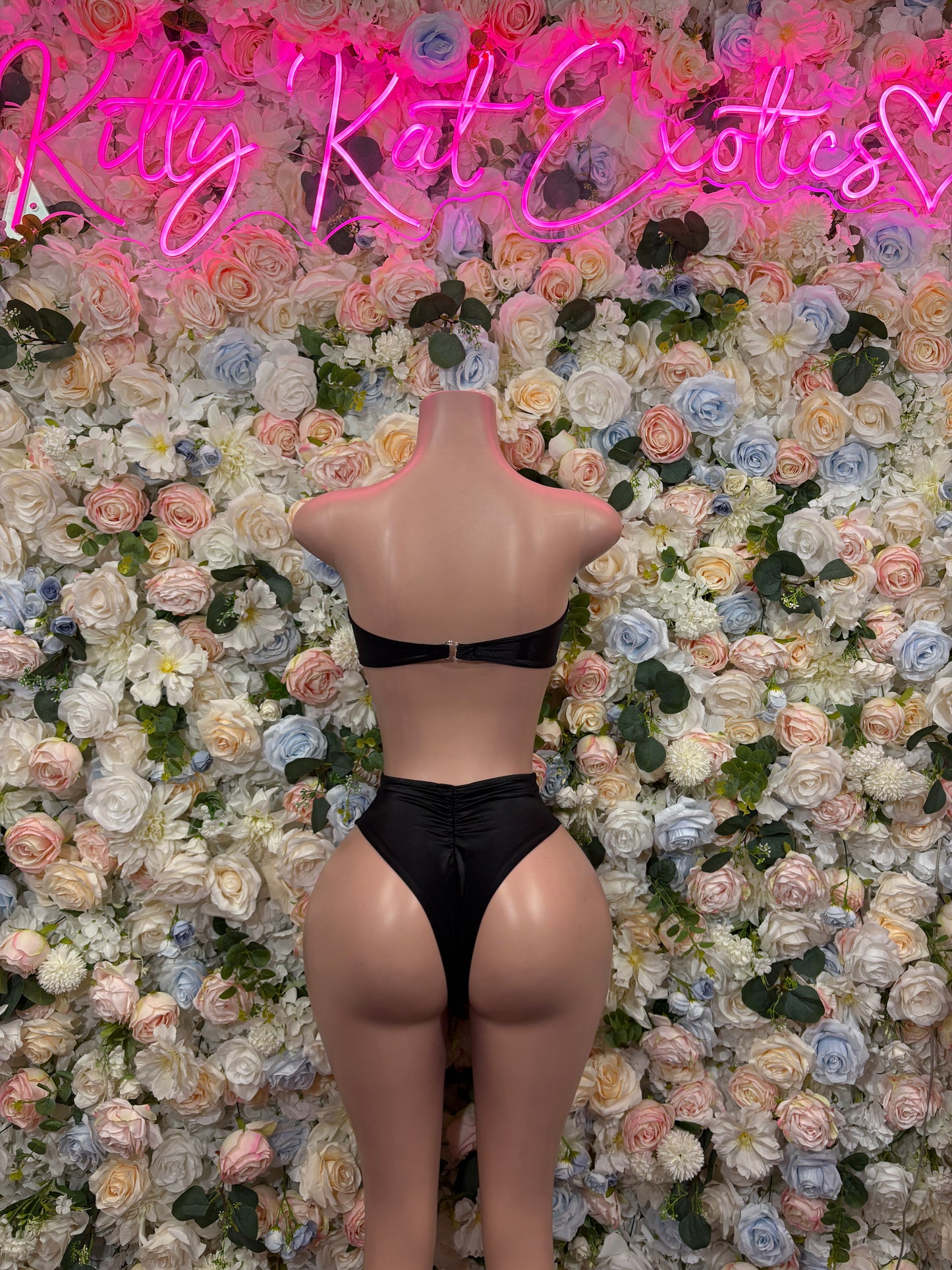 Black Two Piece Festival Outfit Dancewear Clubwear