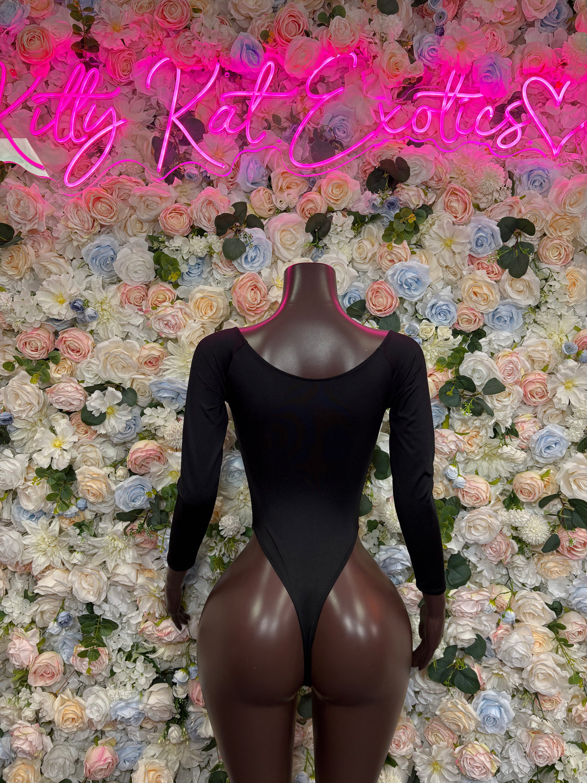 Black and Gold Long Sleeve Rave Bodysuit, Rhinestone Lace Up One Piece, Festival Outfit, Clubwear, Dance Performance Outfit