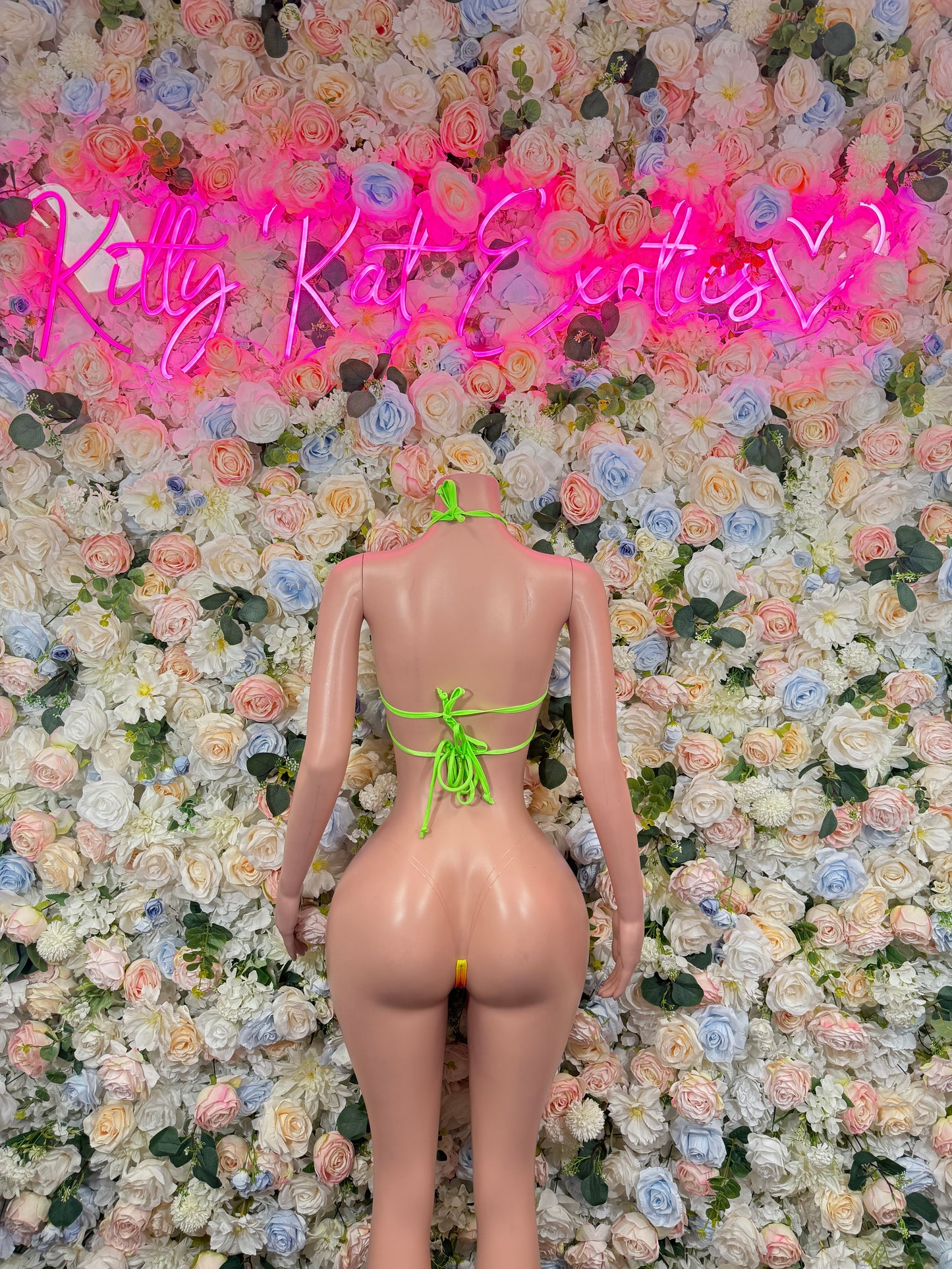 Festival Outfit Two Piece Bikini Set – Multicolor Rave Costume for Women, Exotic Dancewear, EDM Music Festival Clothing, Party Performance Outfit