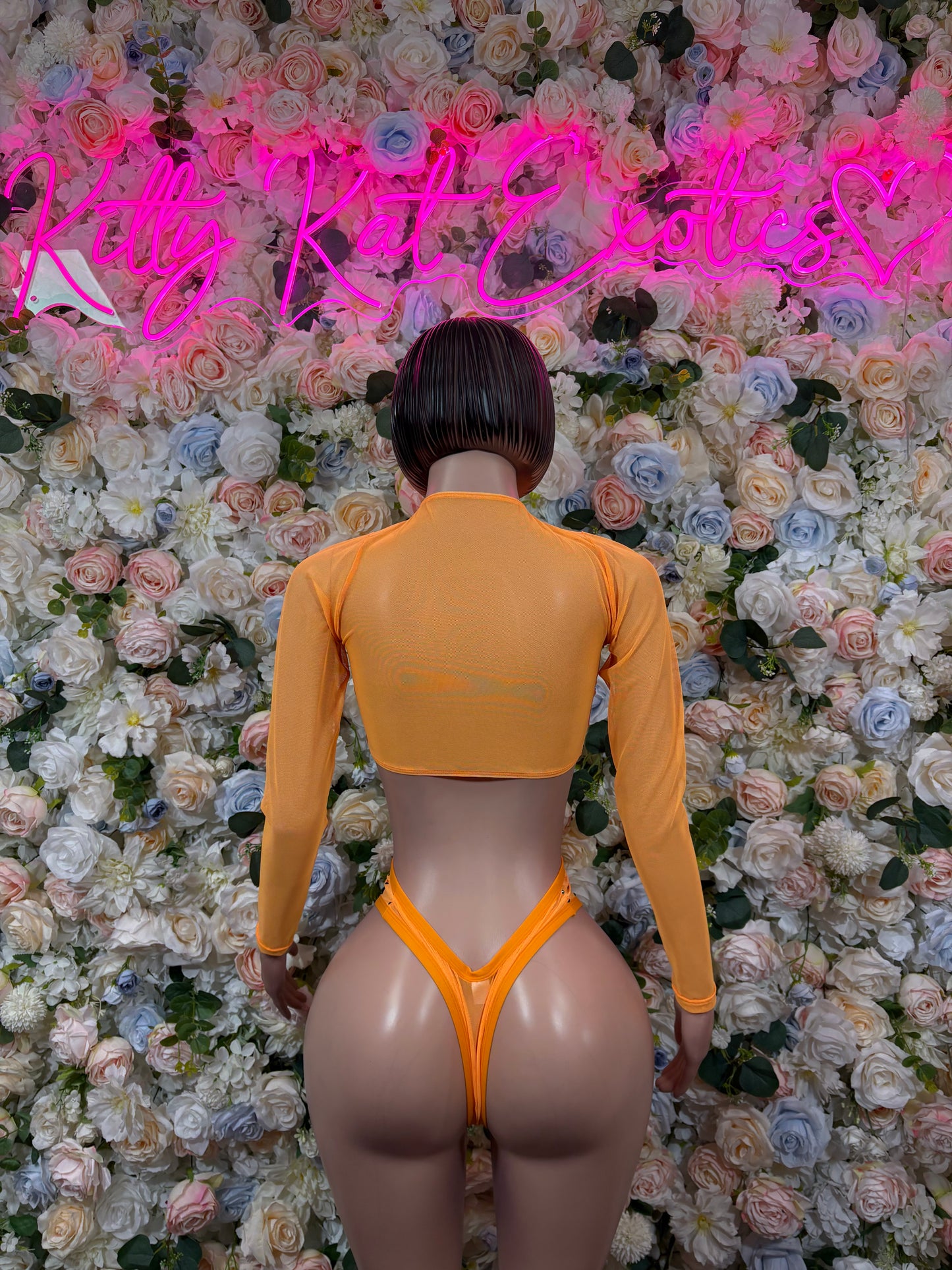 Festival Bodysuit Orange Two-Piece  – Summer