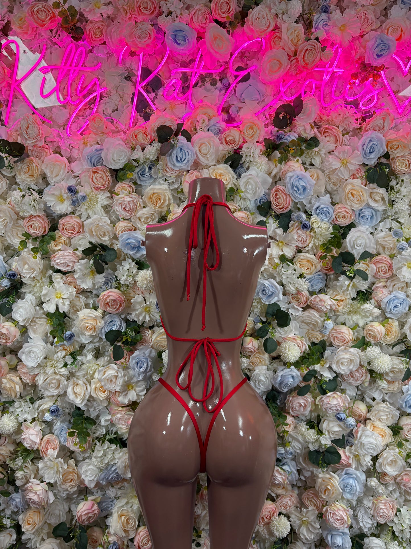 Christmas Outfit Sexy Santa Two Piece Bikini Set Red Costume Santa Baby Outfit Bartender Dancewear