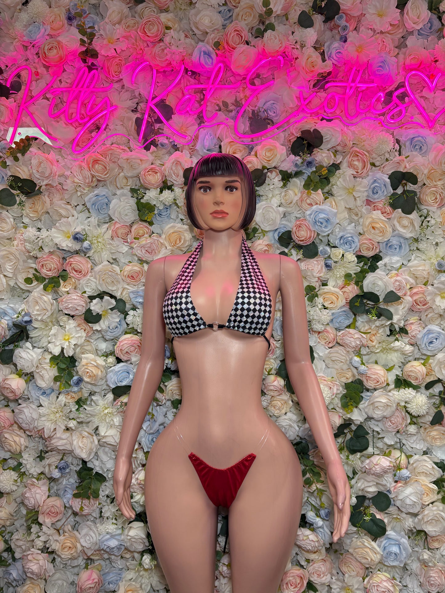 Halloween Two Piece Bikini : Rave Outfit, Cosplay Clubwear, Daddy’s Lil Monster