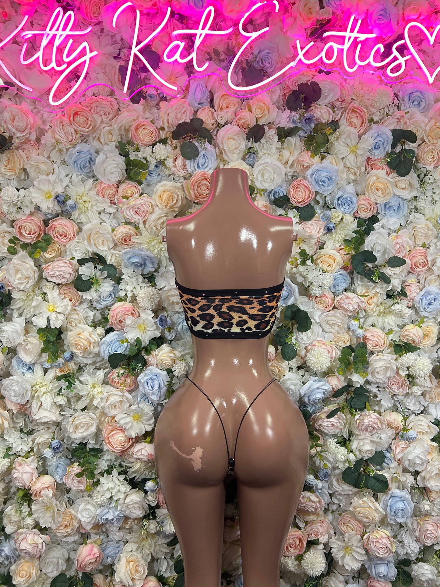Leopard Two Piece -  Festival Outfit,  Dancewear