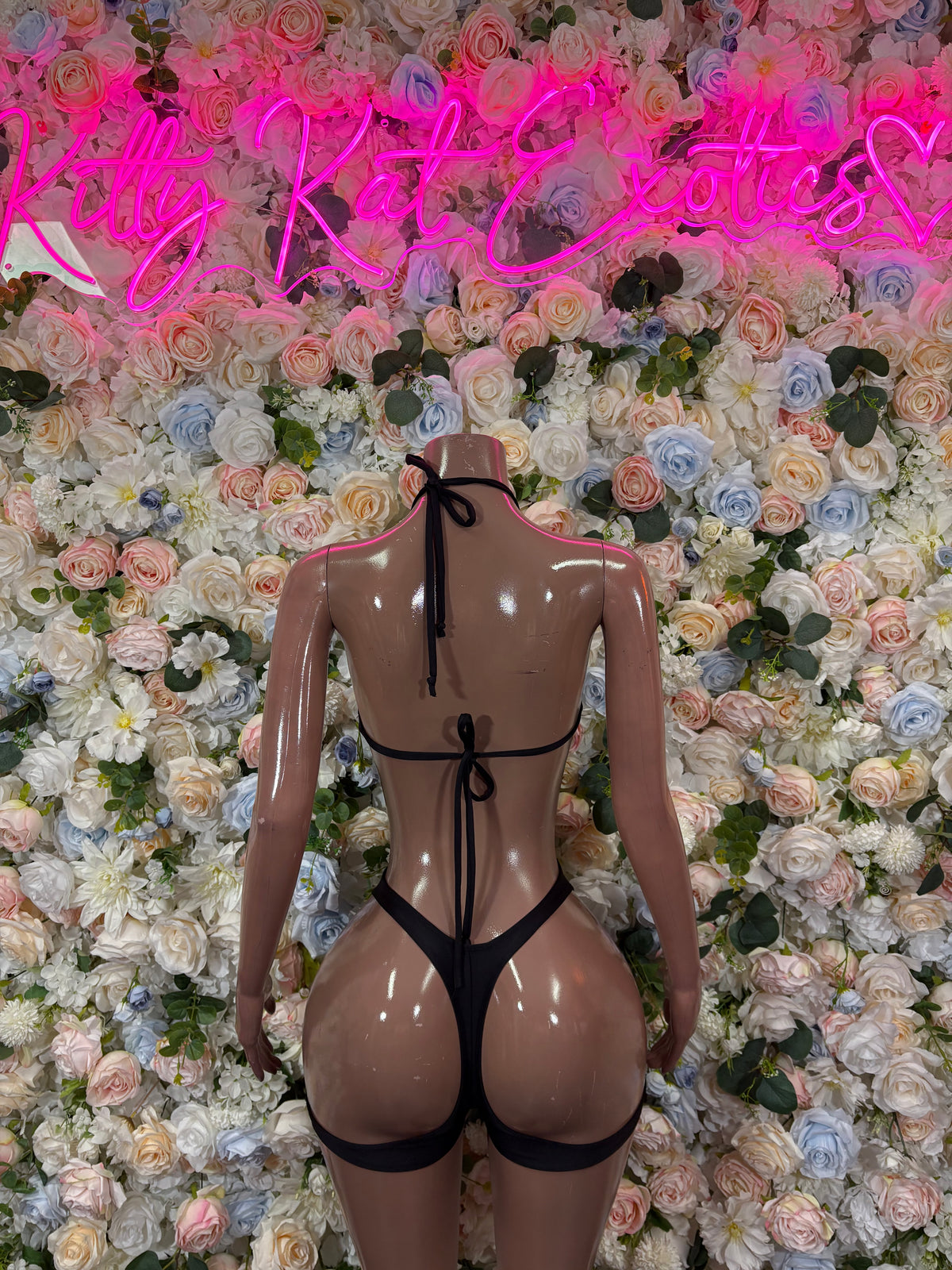Black Bodysuit Black - One Piece Exotic Dancewear Outfit,  Dancewear, Party Clubwear