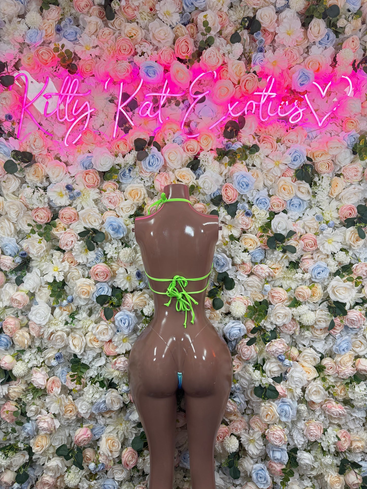 Festival Outfit Two Piece Bikini Set – Multicolor Rave Costume for Women, Exotic Dancewear, EDM Music Festival Clothing, Party Performance Outfit