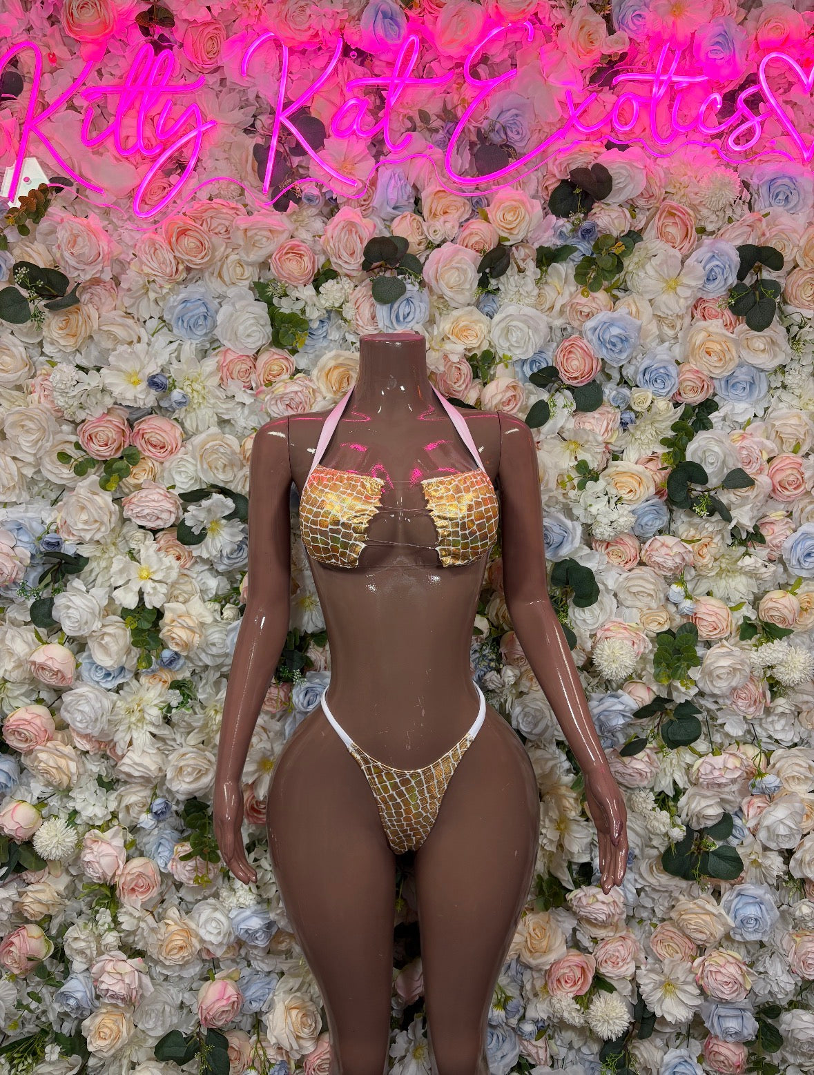 Gold Metallic -  Festival Outfit,  Dancewear
