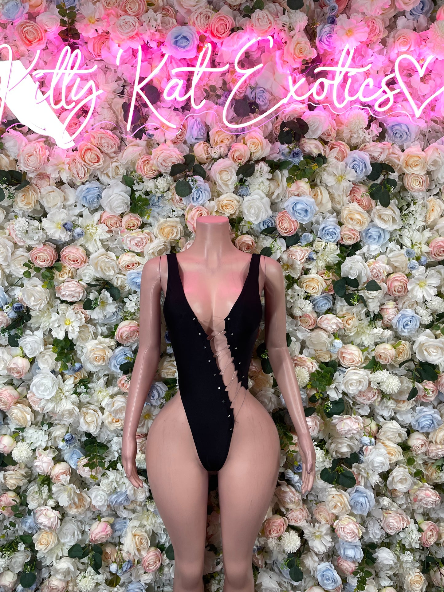Black Bodysuit - One Piece