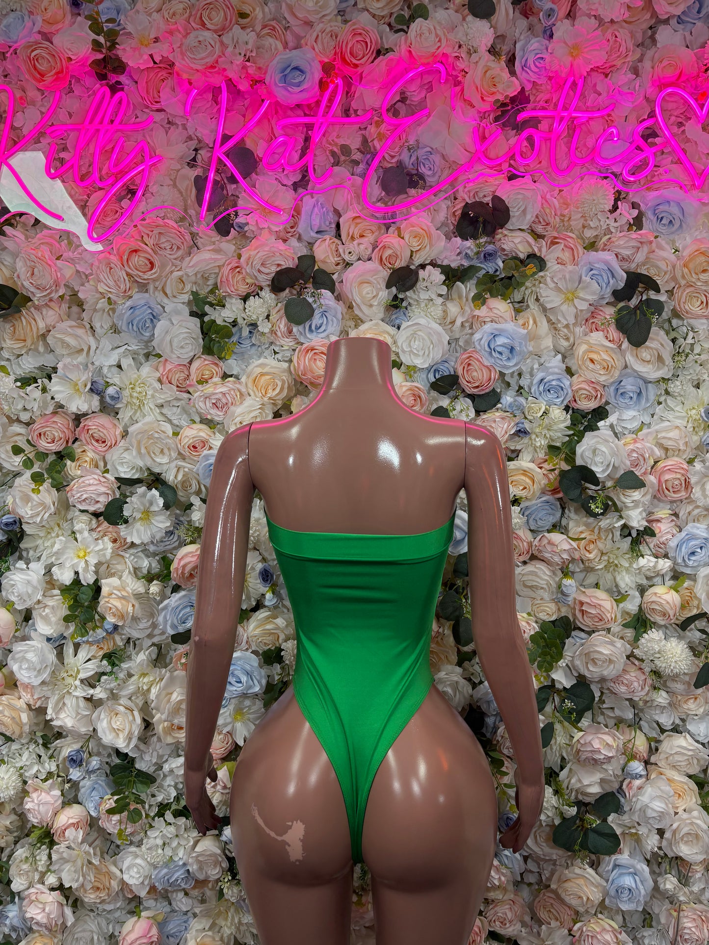 St Patrick’s Day Green Dancewear Bodysuit, Festival Rave Outfit