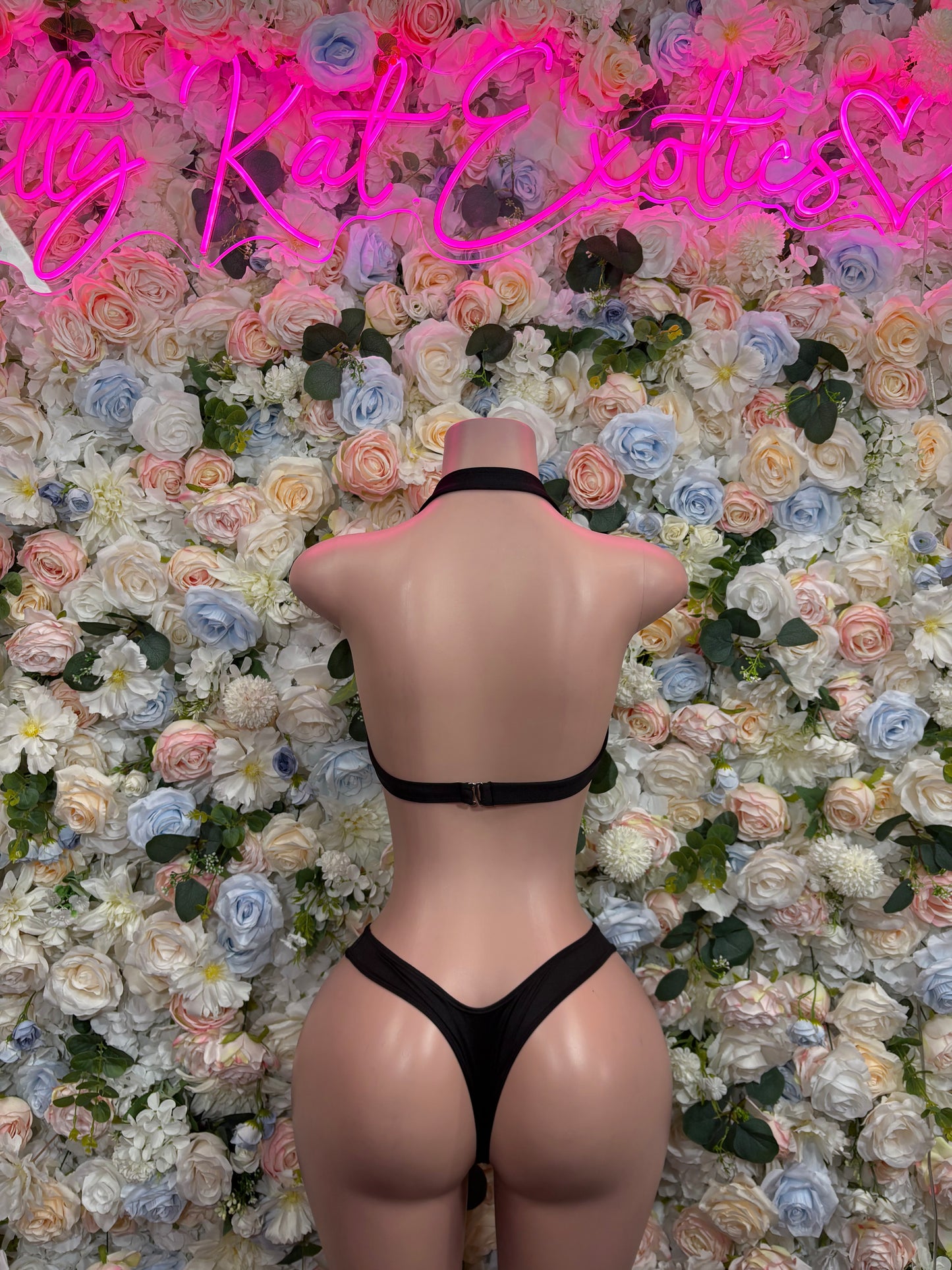Black Two Piece Set Festival Outfit Dancewear Clubwear Ravewear