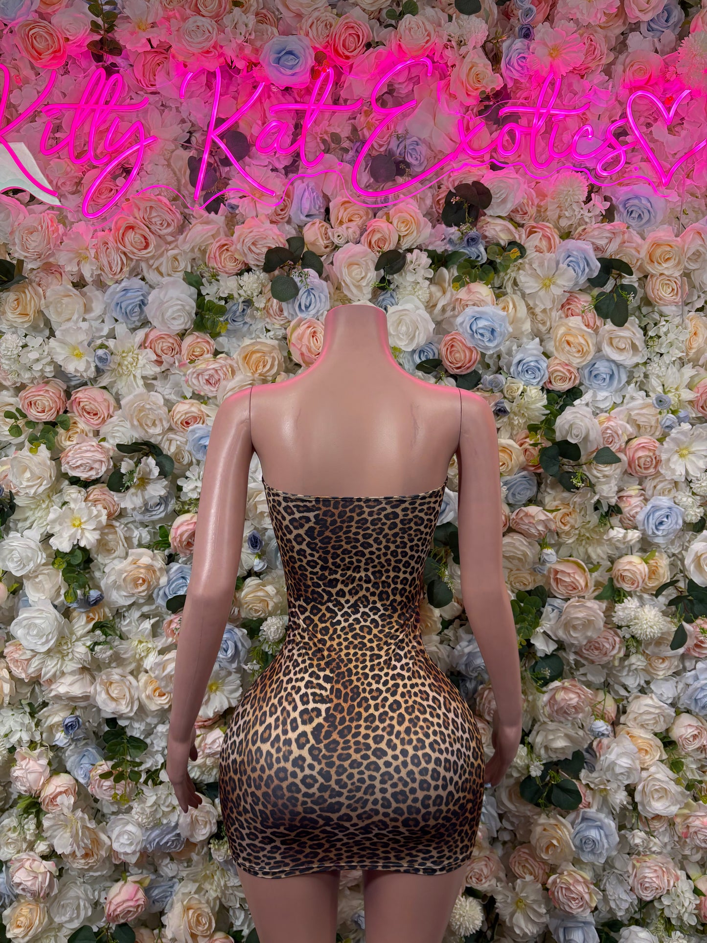 Leopard Print Dress   – Exotic Dancewear