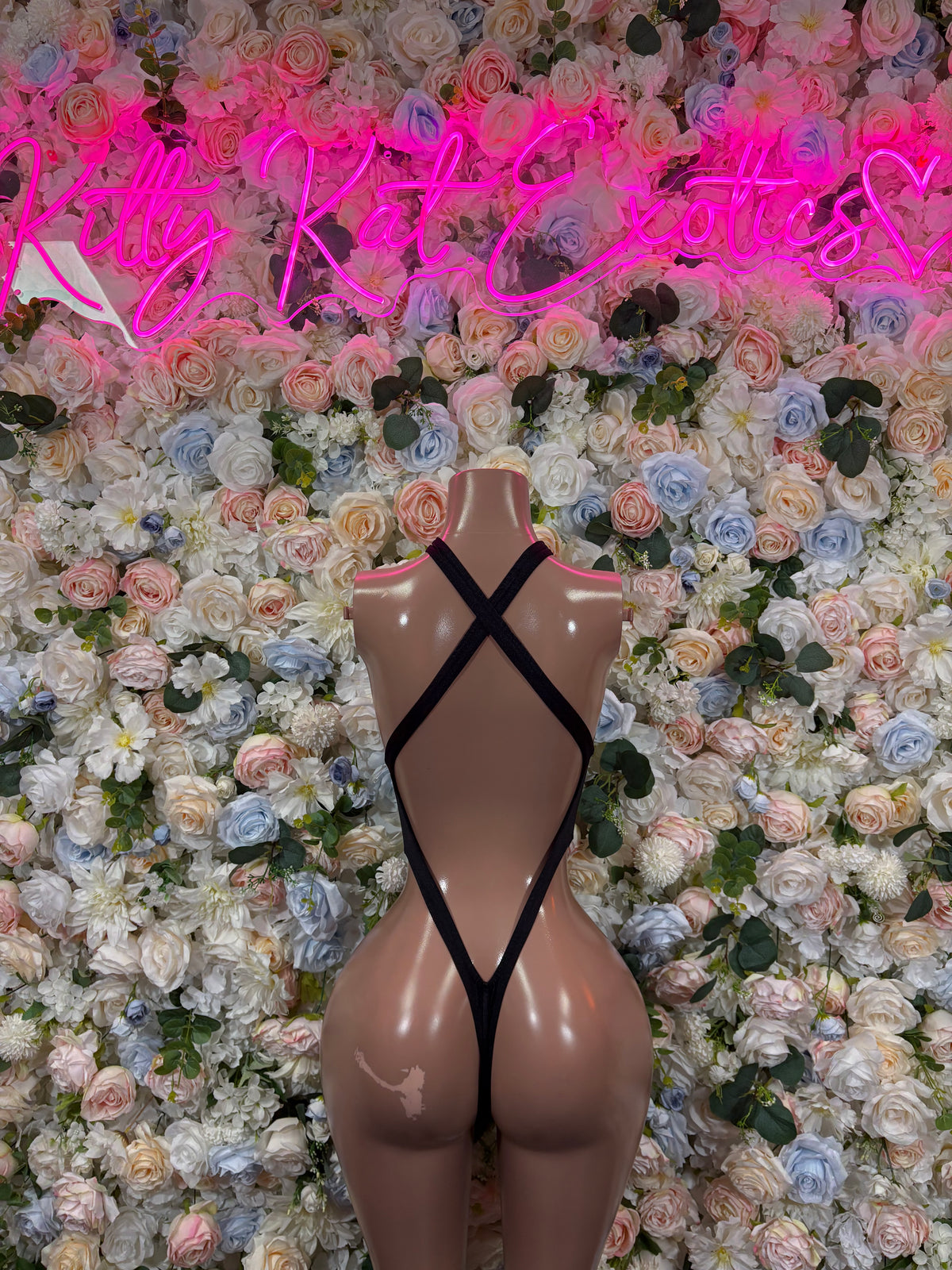 Black One Piece Bodysuit, Exotic Dancewear, Rave Outfit, Clubwear