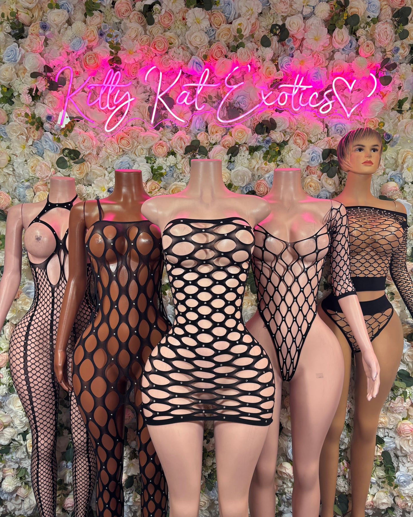 Black Rhinestone Fishnet Bodysuit, Sheer Mesh One Piece, Sparkly Rave Festival Outfit Clubwear