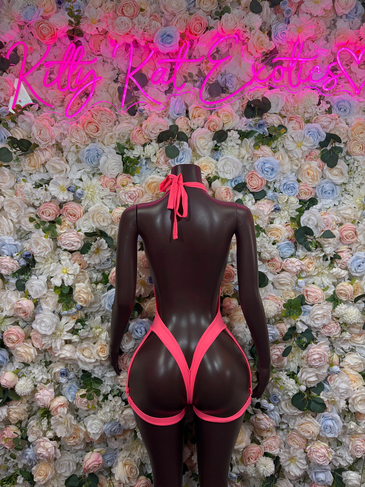 Coral Bodysuit - Exotic Dancewear for Performers, Raves, & Festival Clothing