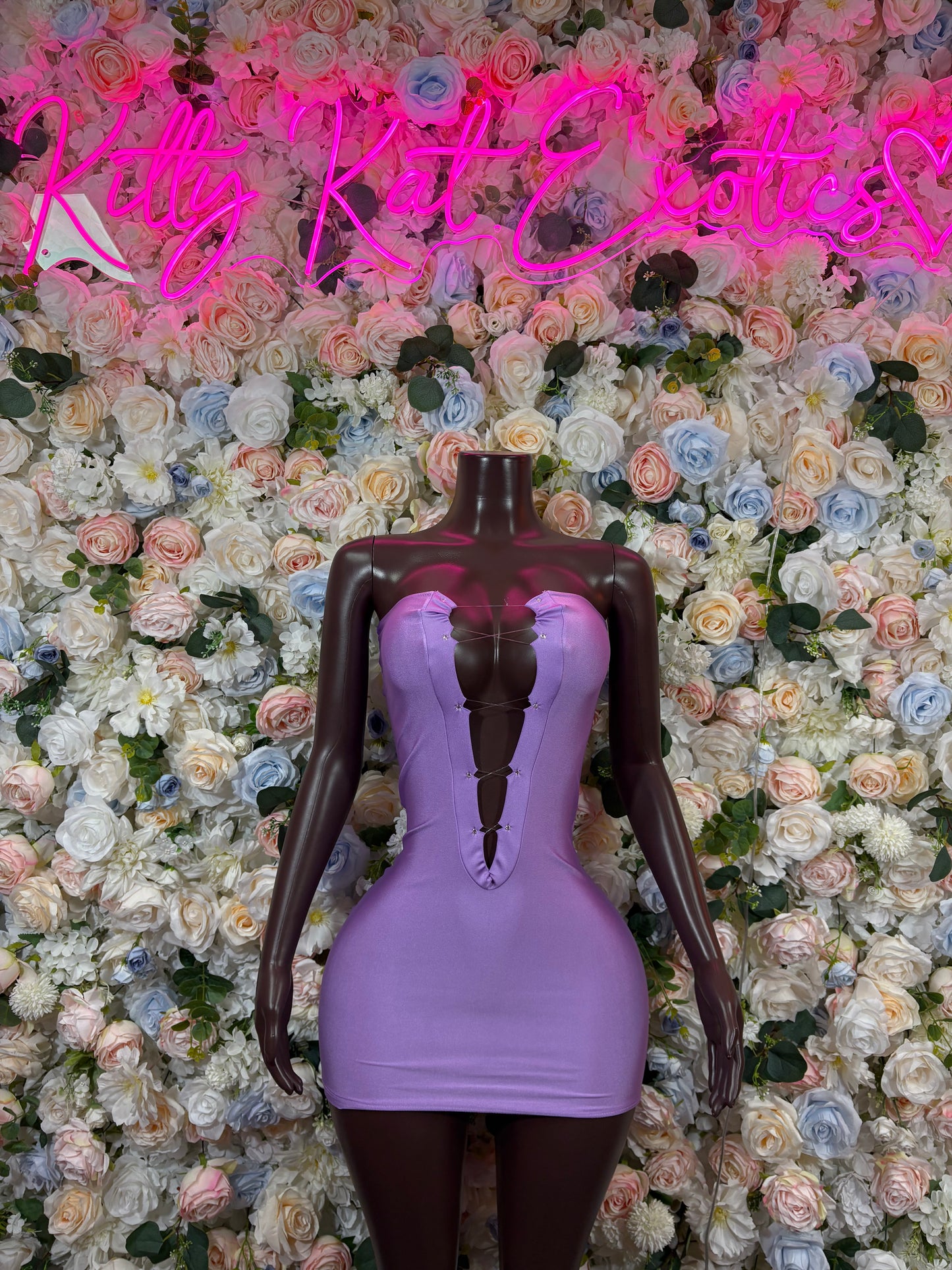 Purple Dress -  Exotic Dancewear