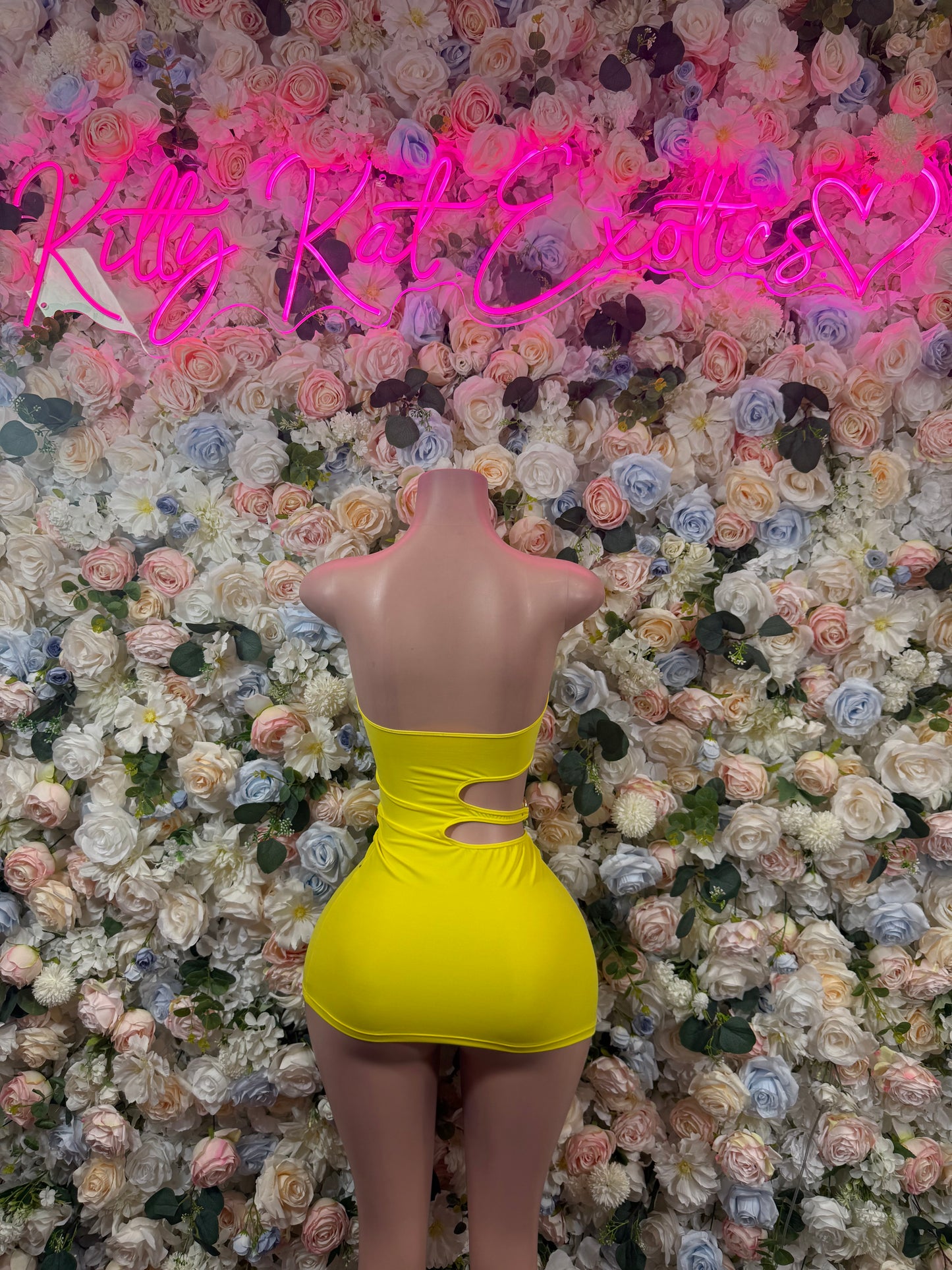 Women’s Yellow Dress   – Exotic Dancewear