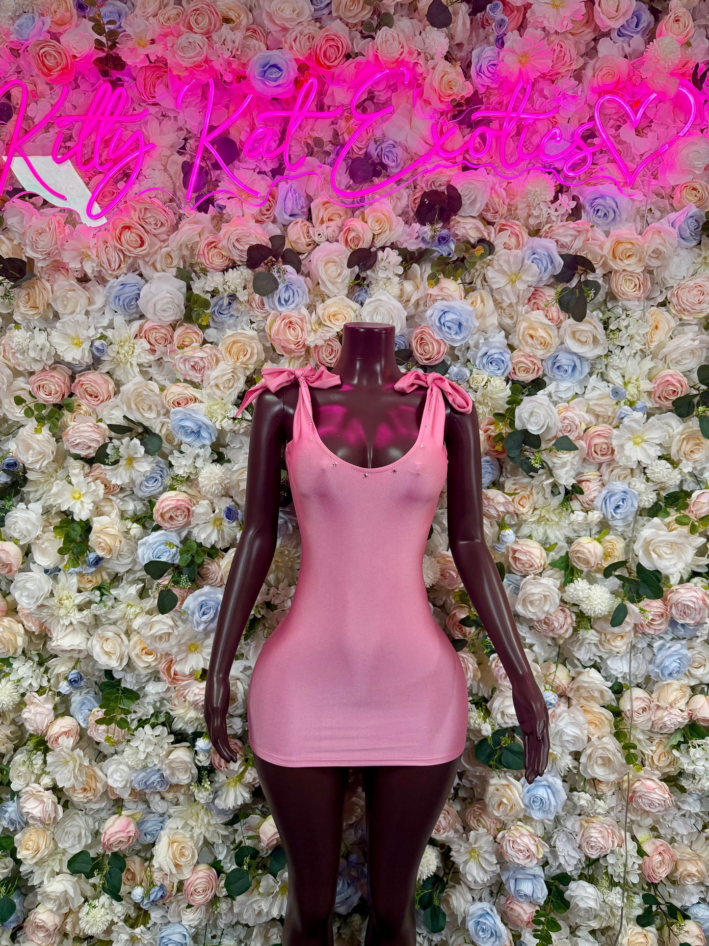 Women’s Pink Dance Dress  Clubwear Dress