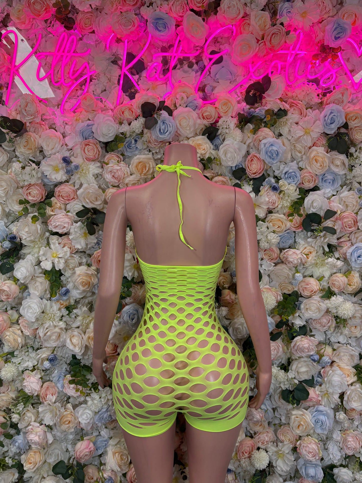 Custom made Fishent Dress Exotic Dancewear Festival wear