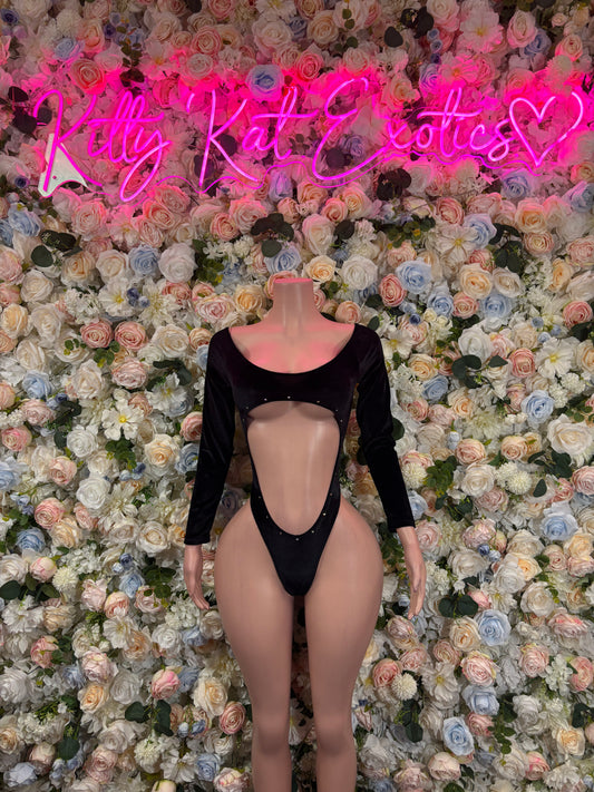 Bartender Bodysuit One Piece -  Black  -  Rave Outfit - Sexy Festival Outfit, Clubwear, Performance Costume, EDM Party Rave outfit