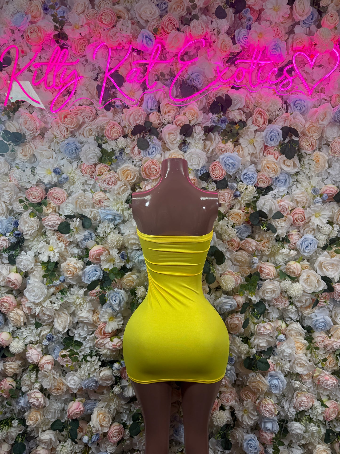 Women’s Yellow Dress   – Exotic Dancewear