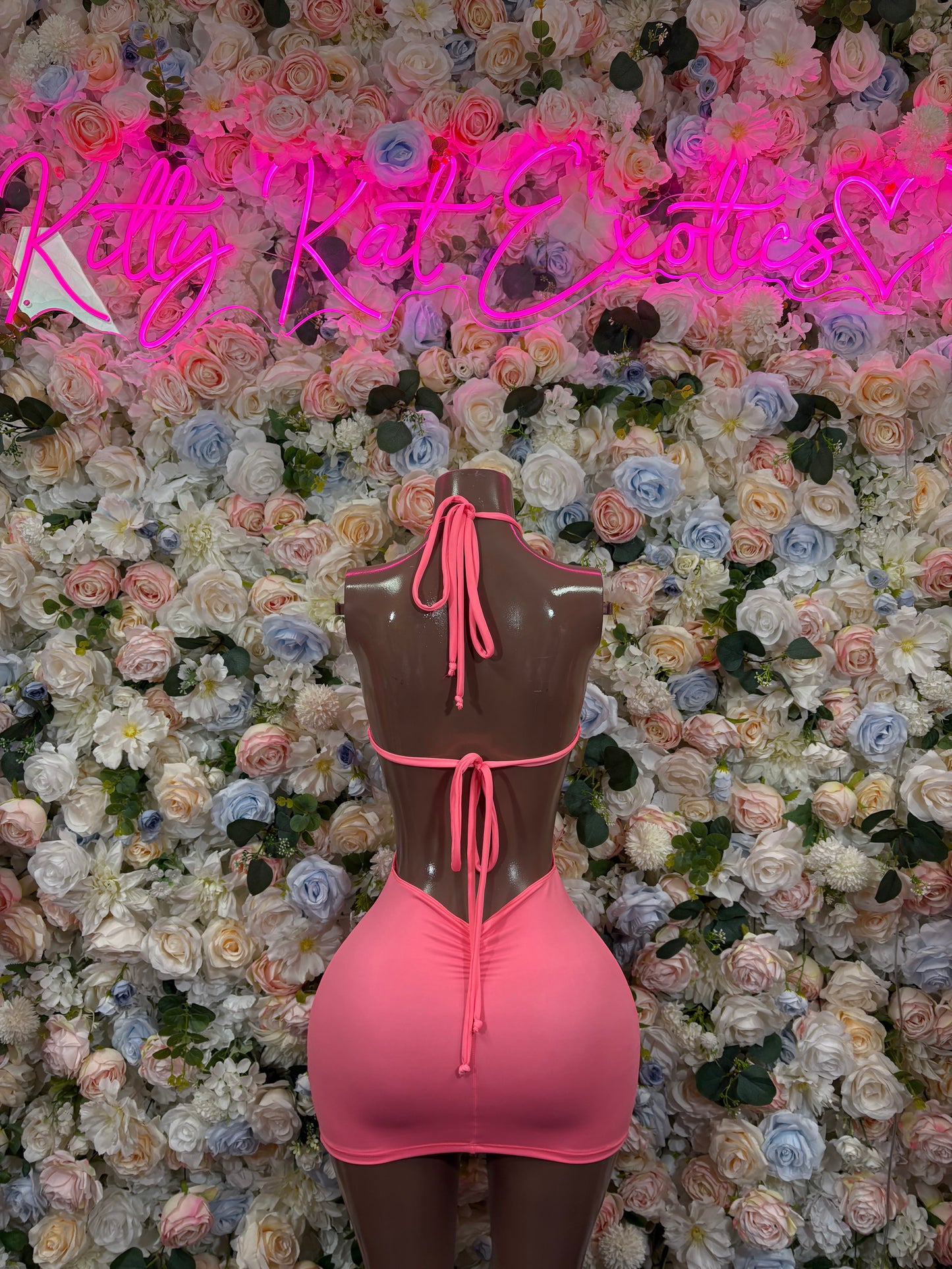 Pink Dress Exotic Dancewear