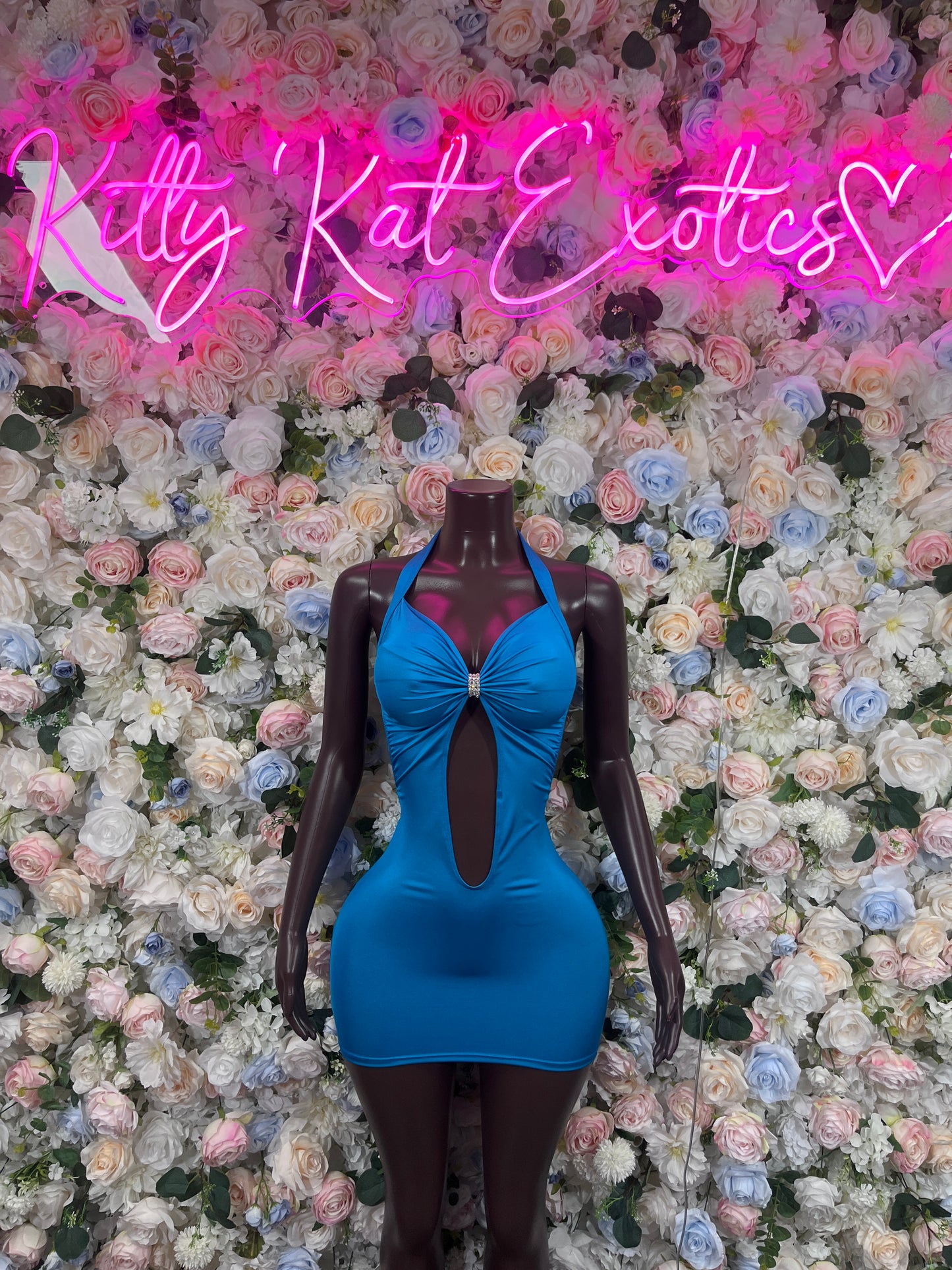 Turquoise Dress Exotic Dancewear