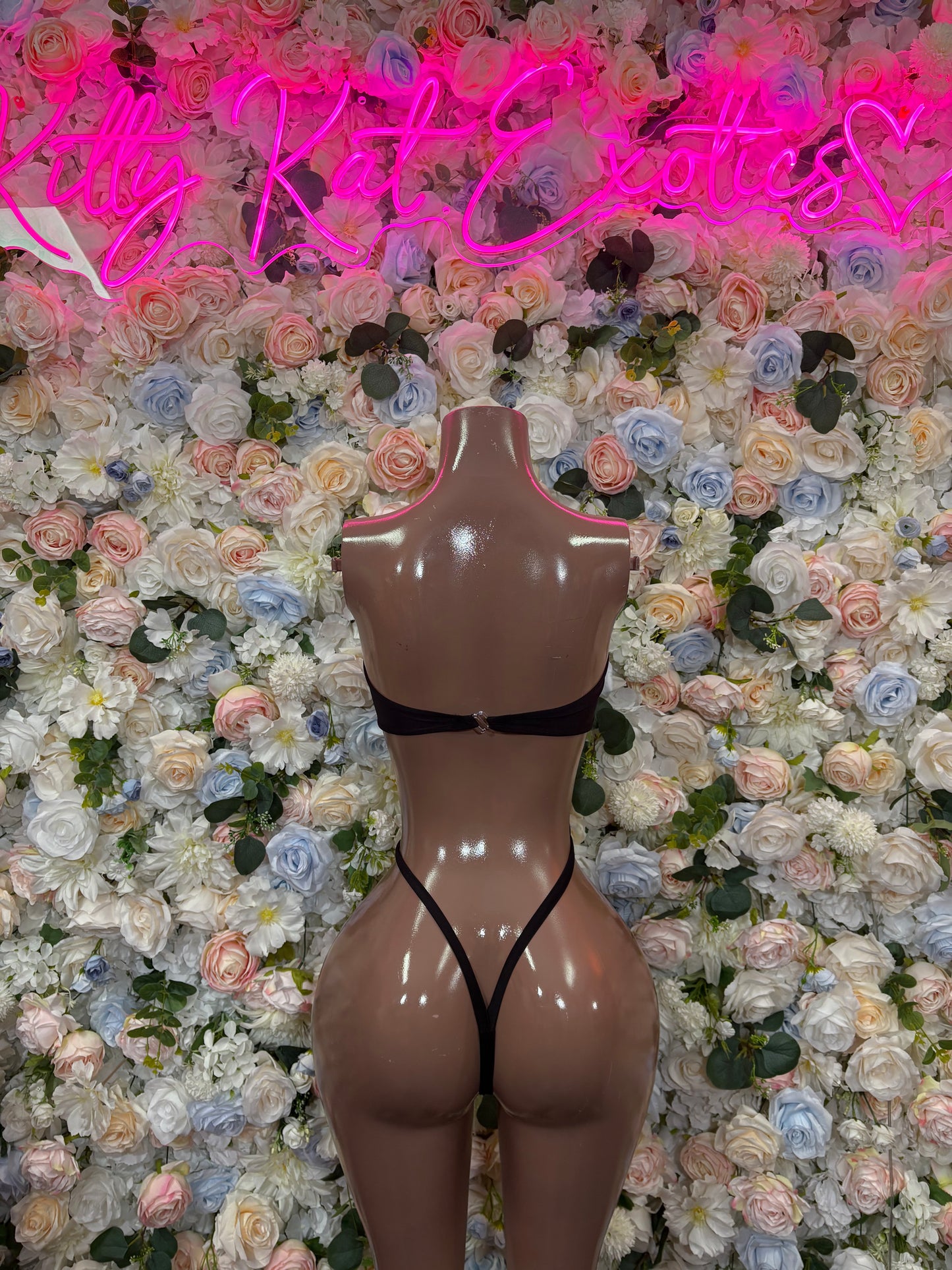 Black Bodysuit One-Piece Ravewear Bartender Outfit Clubwear
