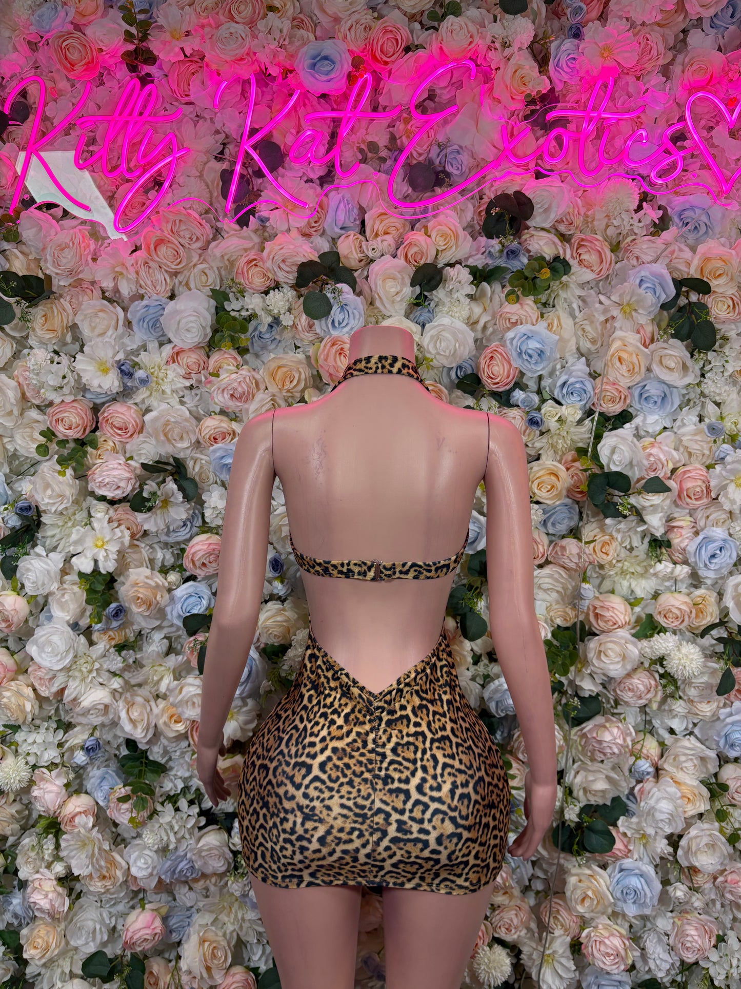 Leopard Print Dress -  Exotic Dancewear