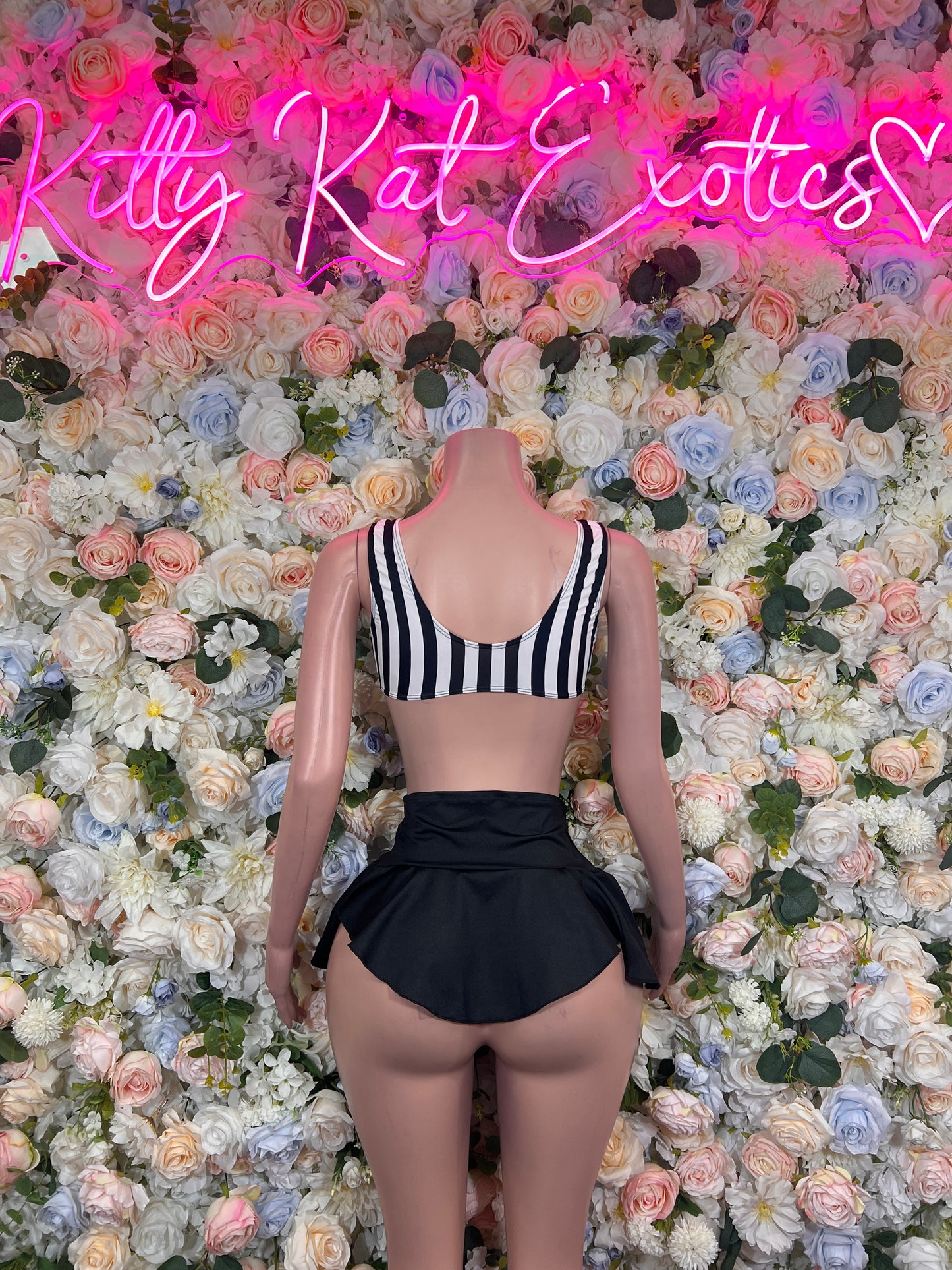 Referee Costume Outfit Halloween Rave Wear