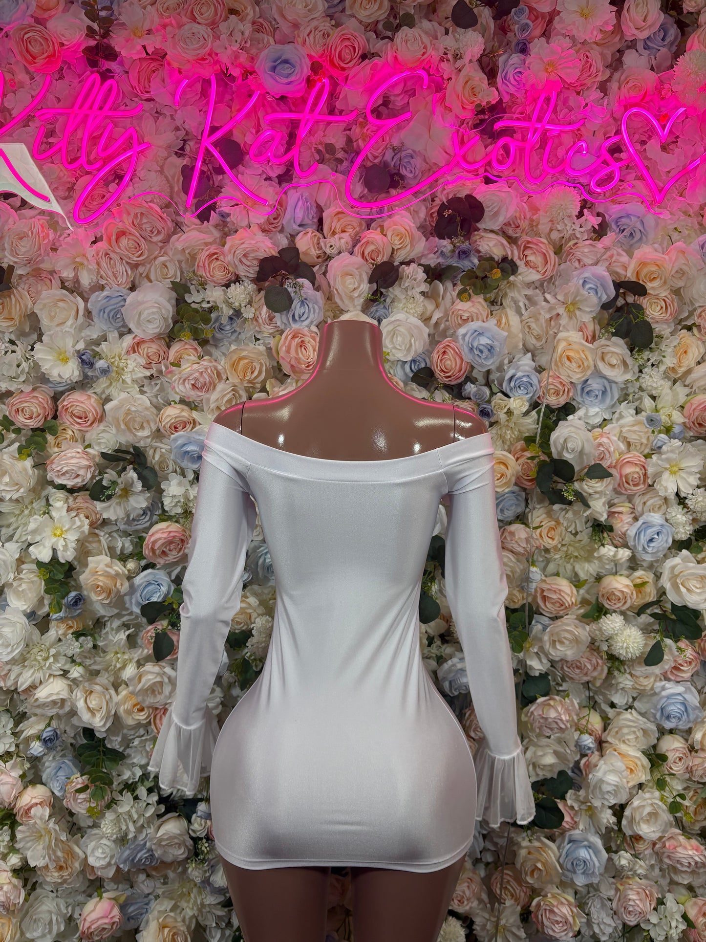 Exotic Dancewear Outfit White Dress Clubwear Festival Outfit EDM Party Dress Sexy White Bodycon Womens Dress