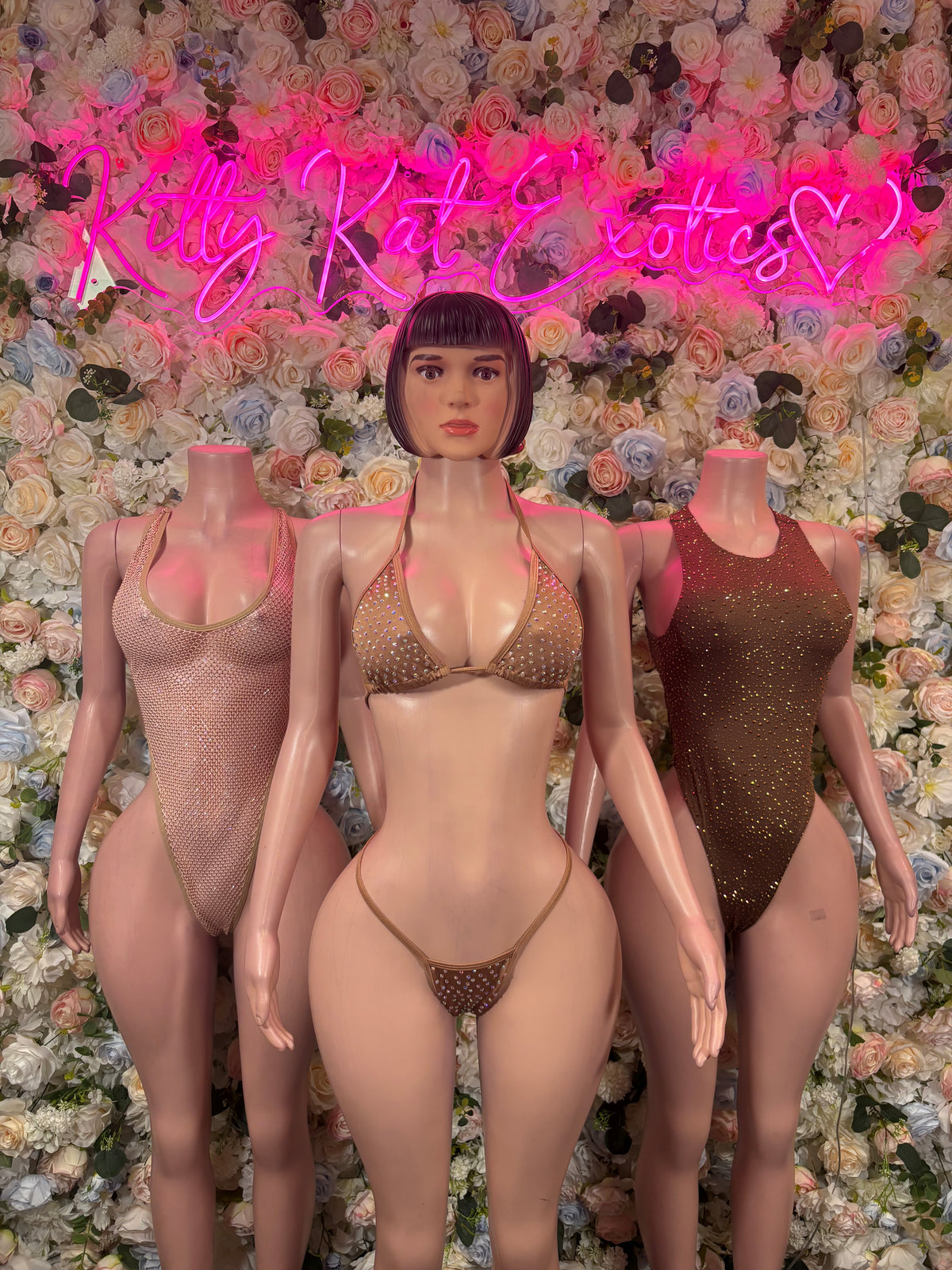 Nude Fishnet Bodysuit One-Piece Ravewear Bottlegirl Outfit Clubwear