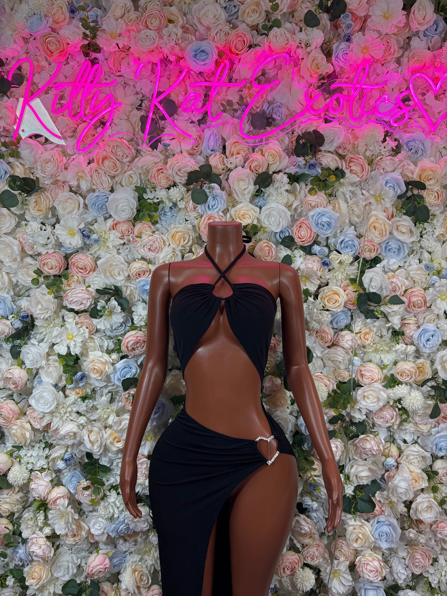 Black Gown  Exotic Dancewear