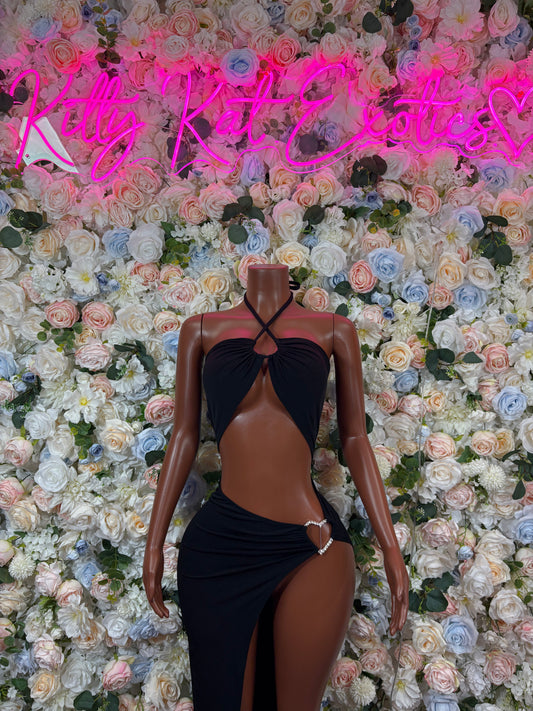 Black Gown  Exotic Dancewear