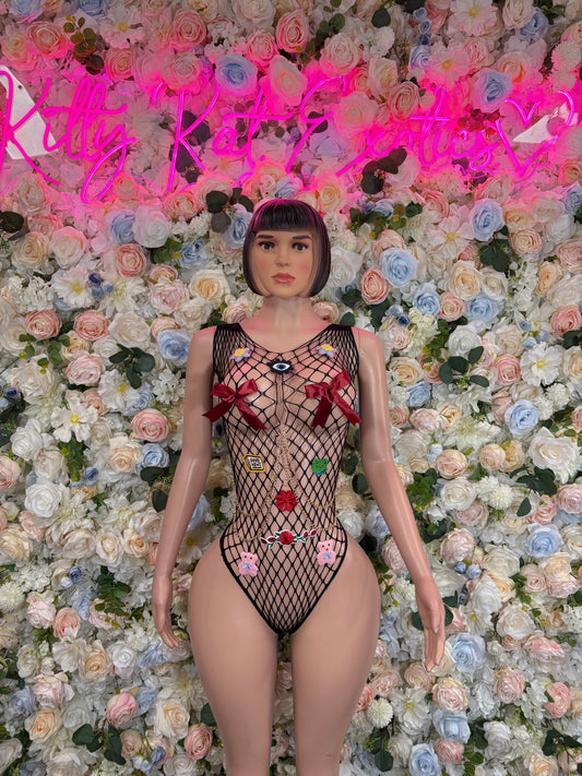 Exotic Dancewear Custom made Fishent Dress Exotic Dancewear Festival wear