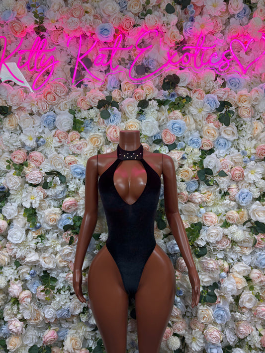 Black Bodysuit  - One Piece Exotic Dancewear