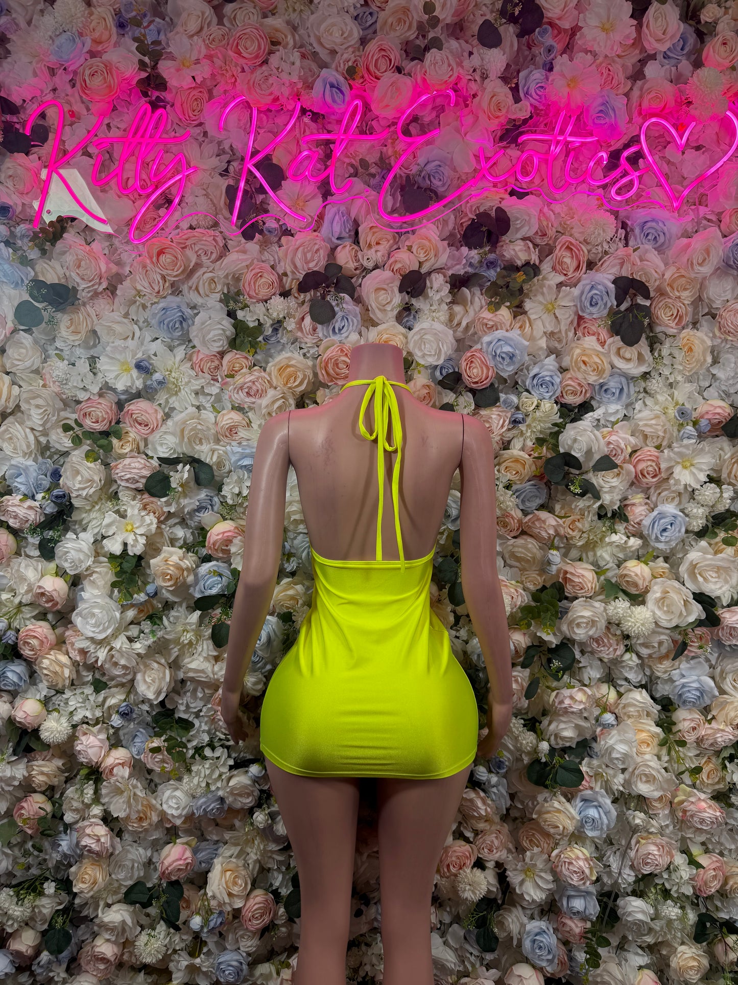 Women’s Neon Dress   – Exotic Dancewear Ravewear
