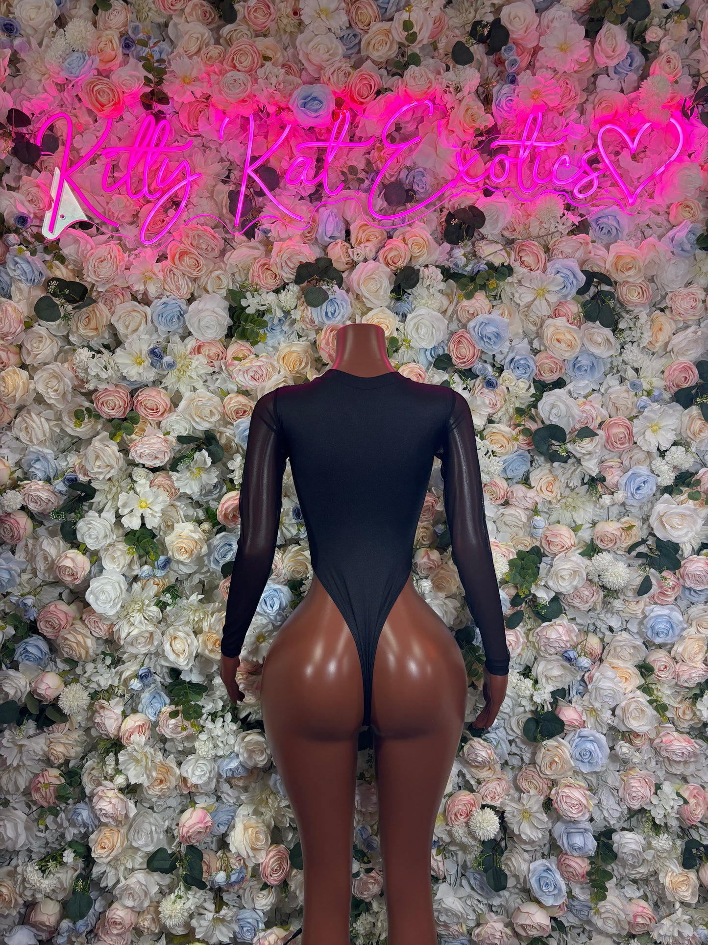 Bottle Girl Crushed Black Metallic Bodysuit, One Piece Bartender Outfit, Festival Rave Clubwear