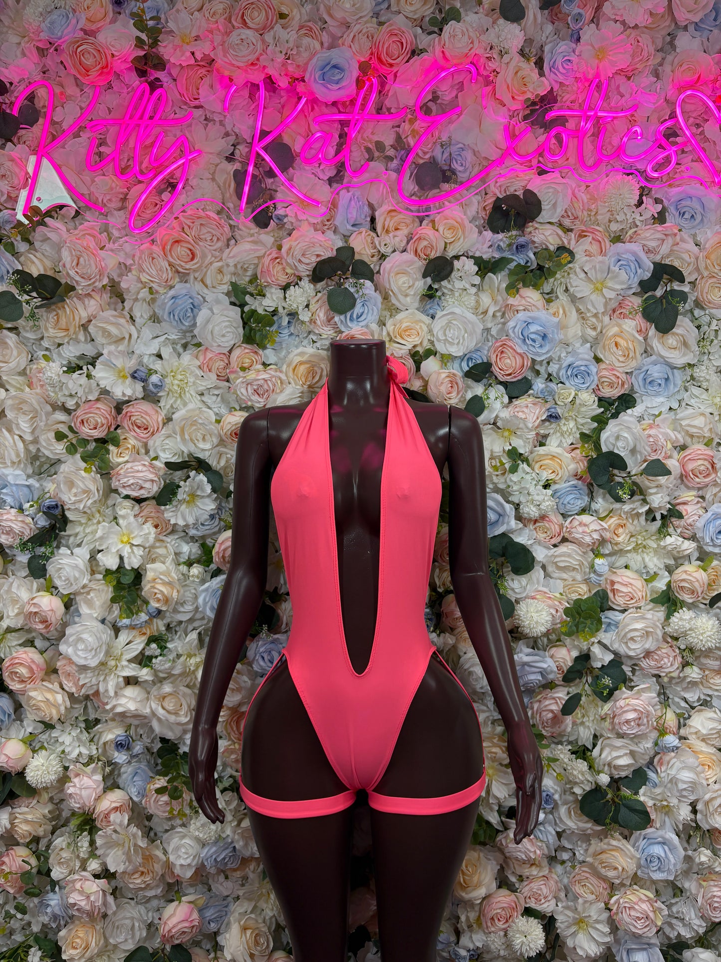 Coral Bodysuit - Exotic Dancewear for Performers, Raves, & Festival Clothing