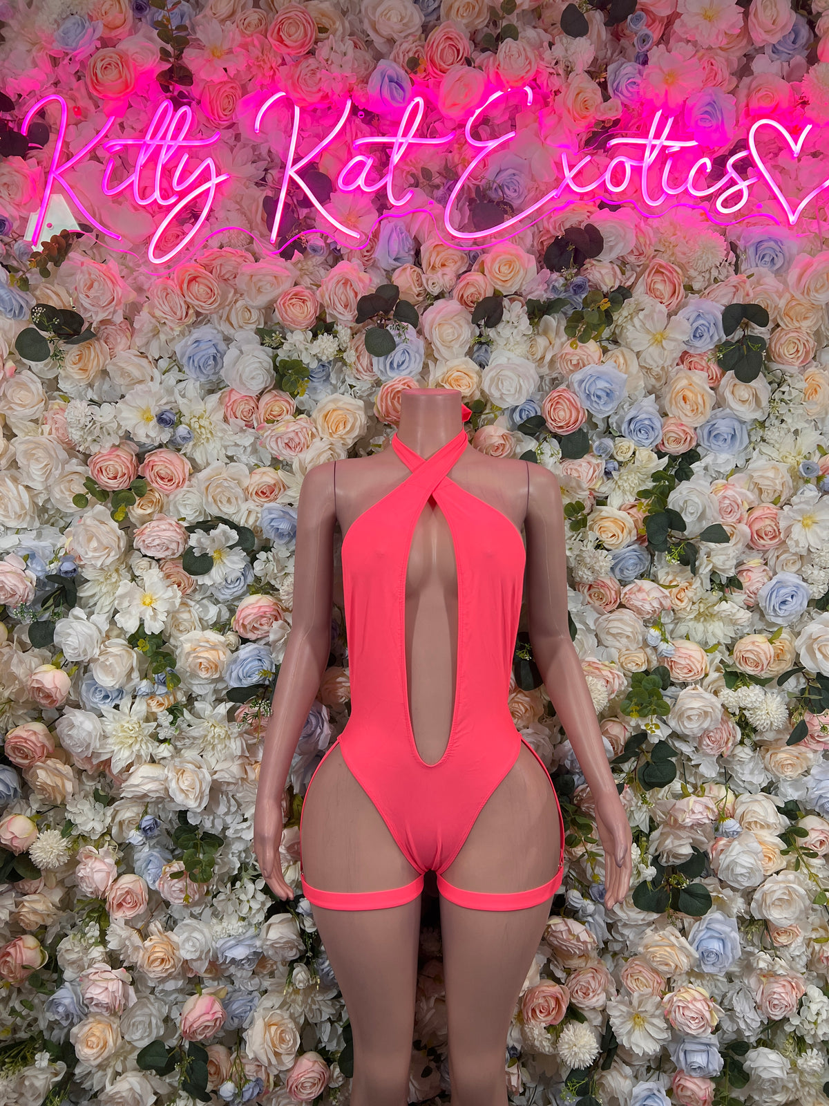 Coral One Piece – Summer Festivals & Rave Wear Dancewear