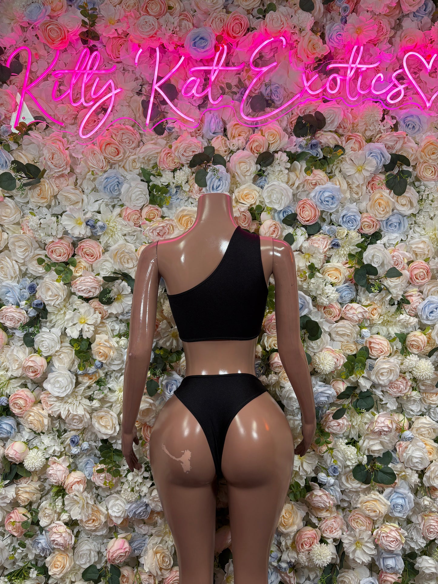 Ravewear Black Two Piece Set Festival Outfit Dancewear Clubwear