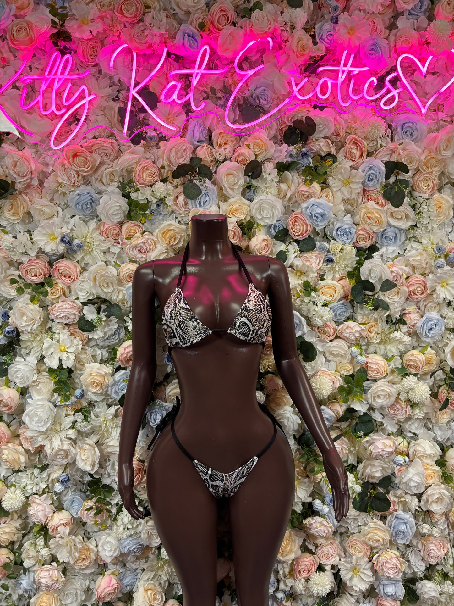 Snake Print Bikini Exotic Dancewear
