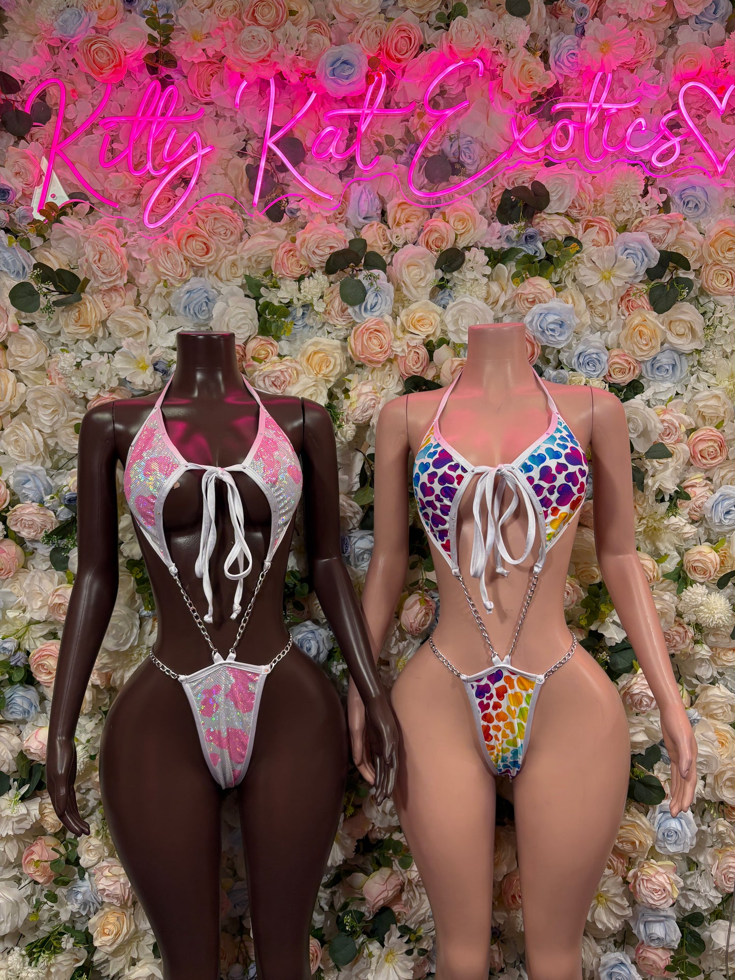 Cow Print Two Piece Bodysuit Set - Festival Outfit, Exotic Dancewear, Rave Clubwear, Party Bodysuit