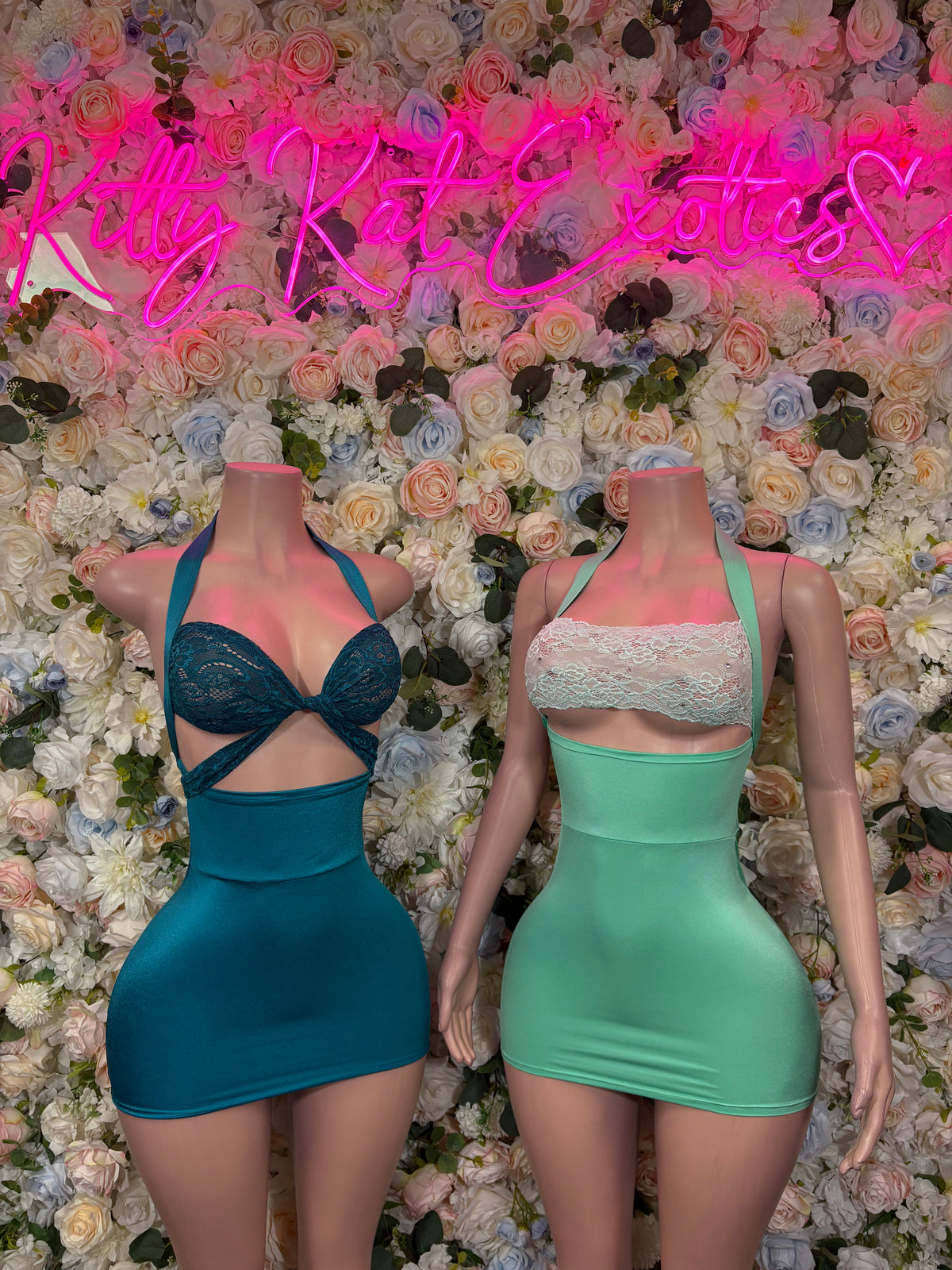 Teal Lace Cutout Mini Dress, Halter Bodycon Club Dress, Rave Outfit, Festival Wear, Party Night Out Dress