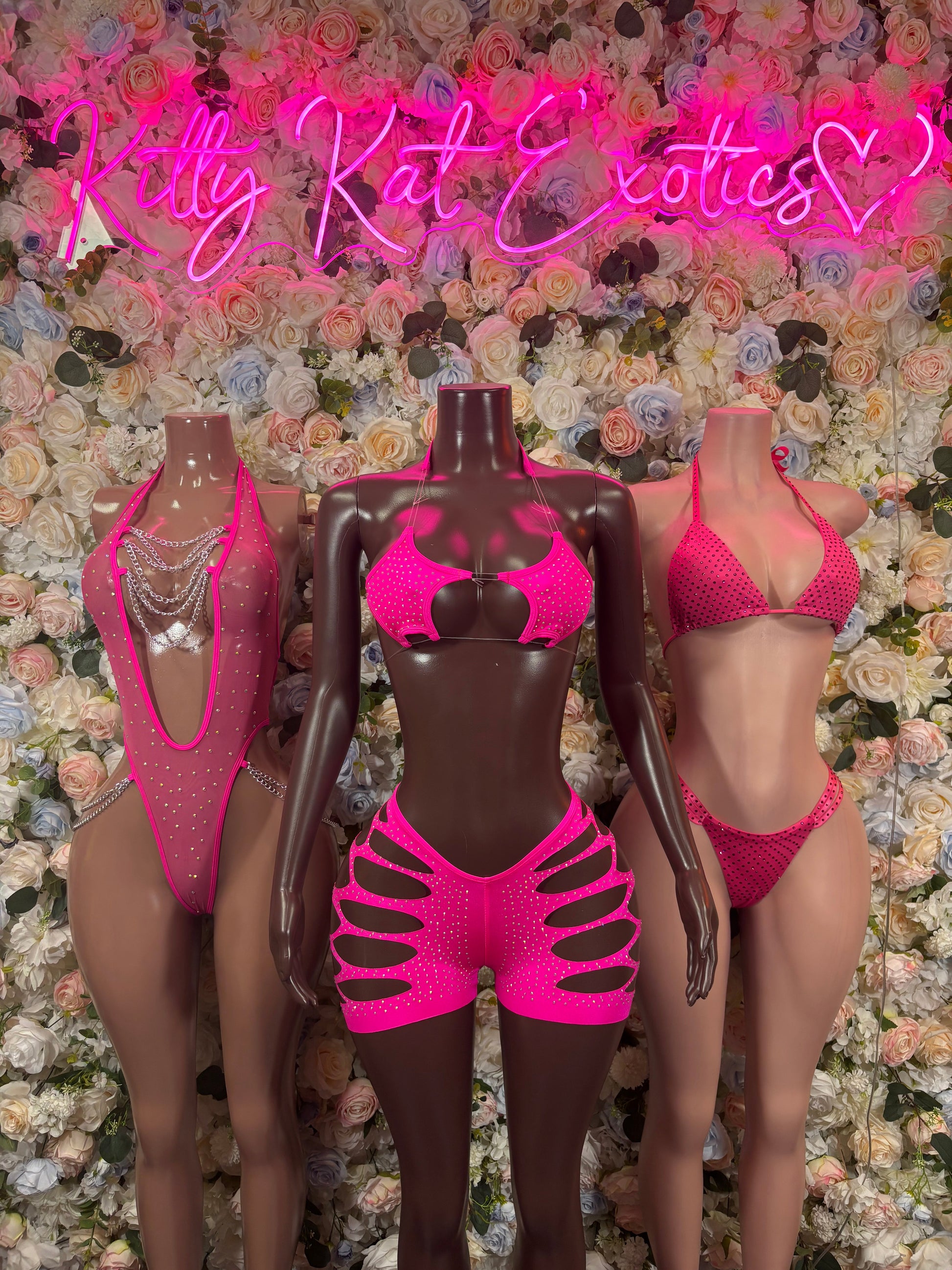 Bottlegirl two piece sets group view - KittyKatExotics